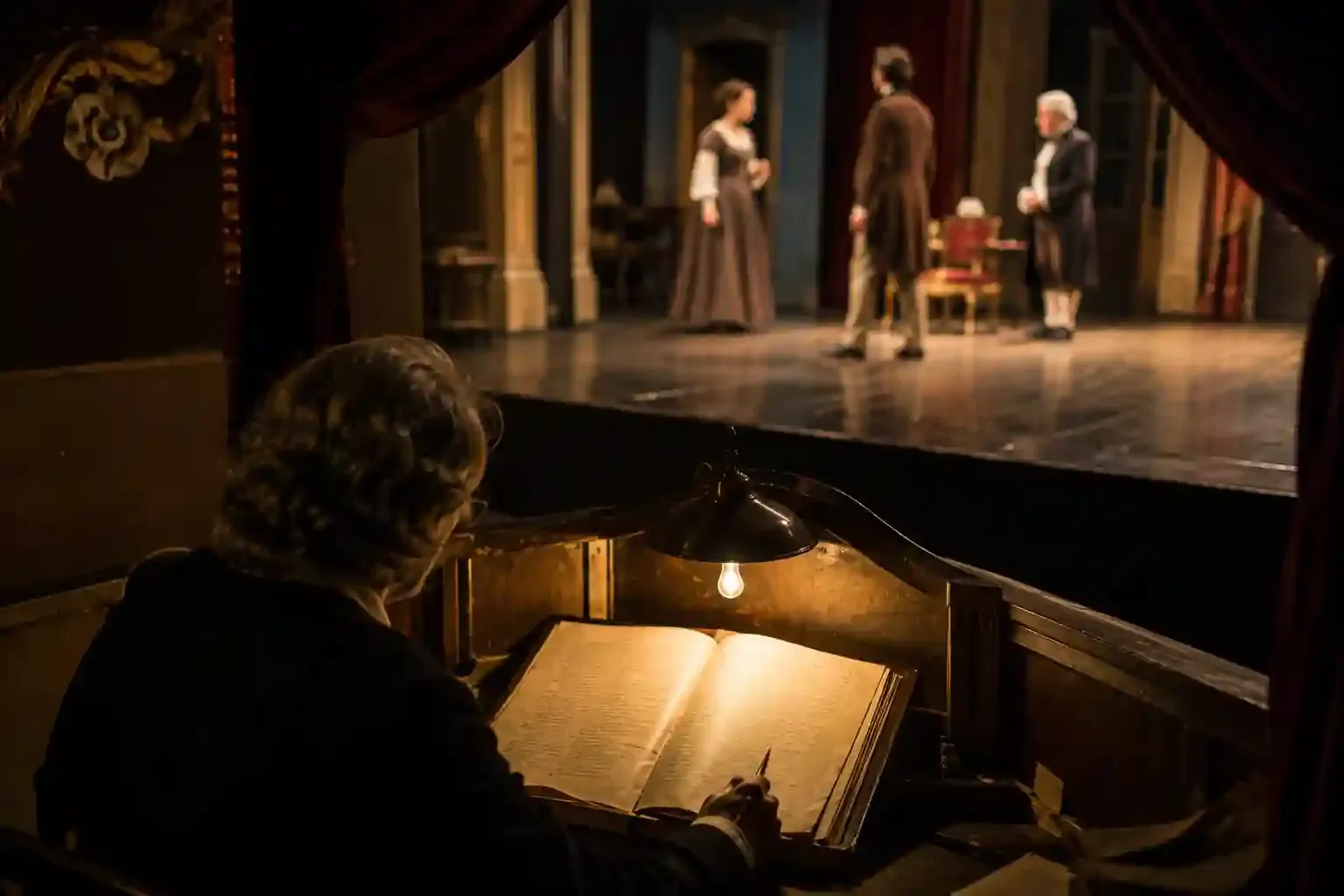 suggeritore a teatro